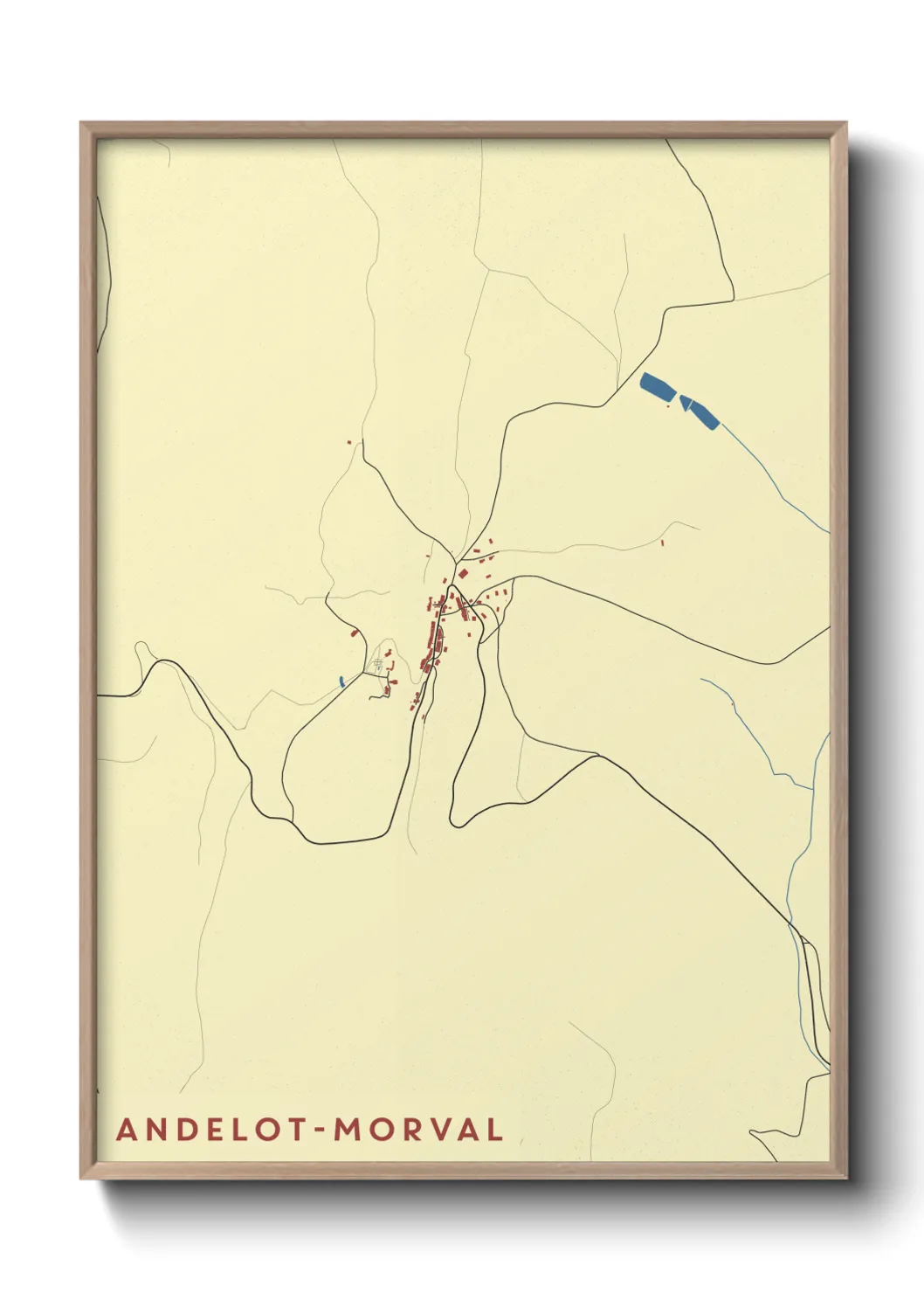 Un poster carteAndelot-Morval