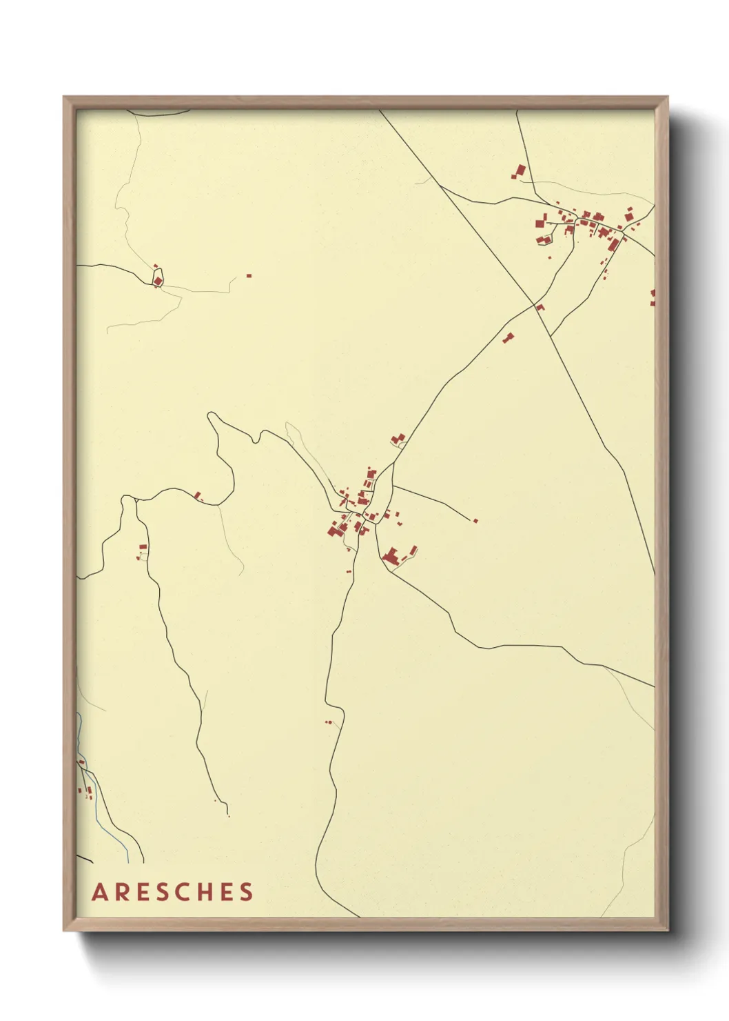 Un poster carteAresches