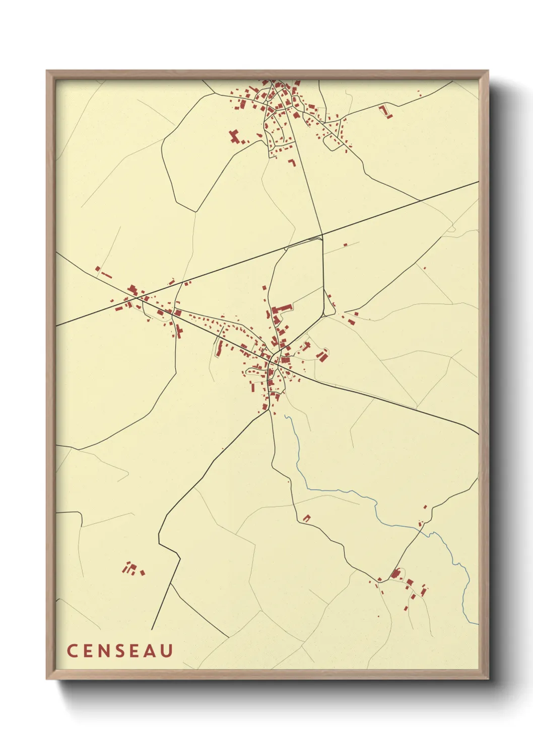 Un poster carteCenseau