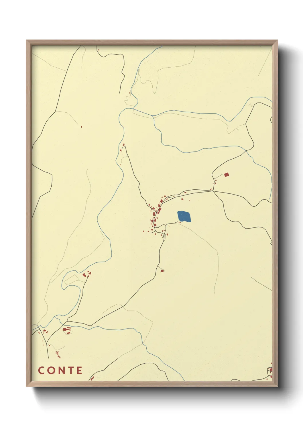 Un poster carteConte