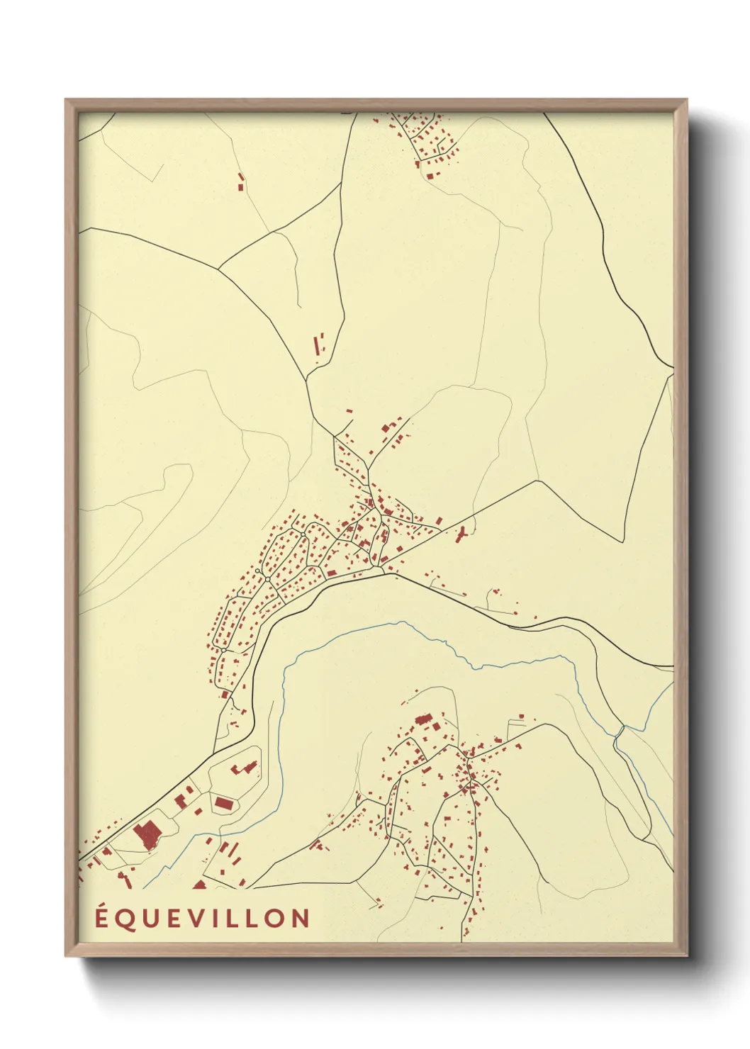 Un poster carteÉquevillon