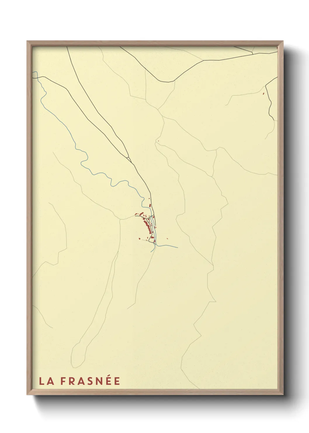 Un poster carteLa Frasnée