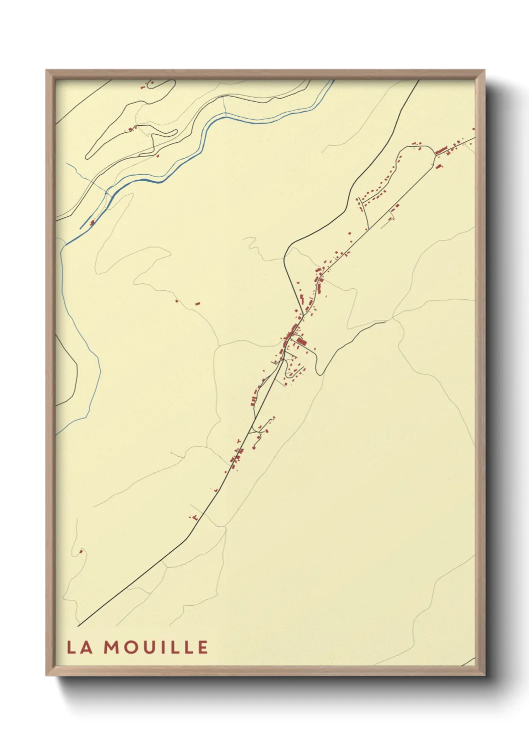 Un poster carteLa Mouille