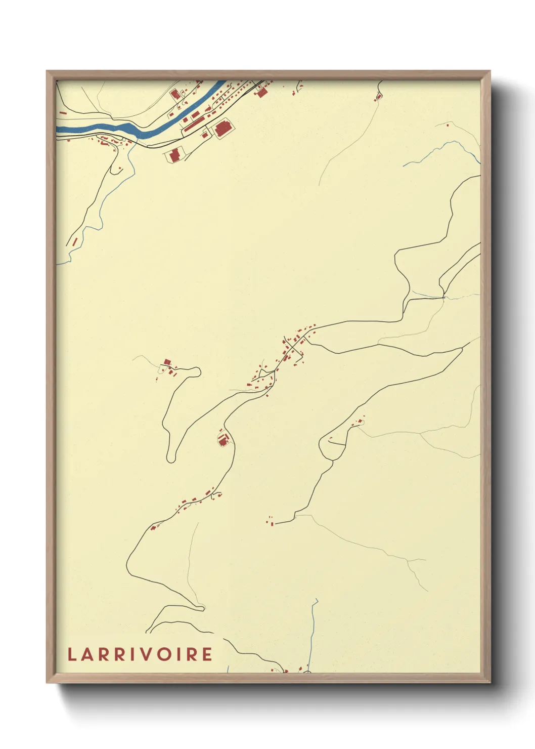 Un poster carteLarrivoire