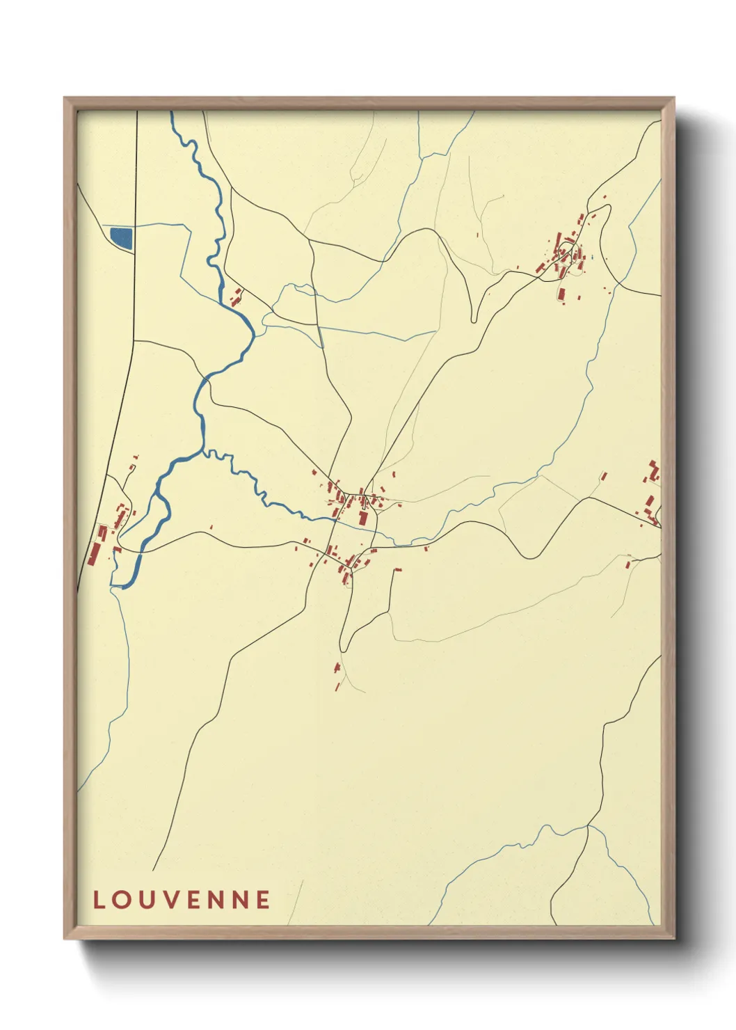 Un poster carteLouvenne