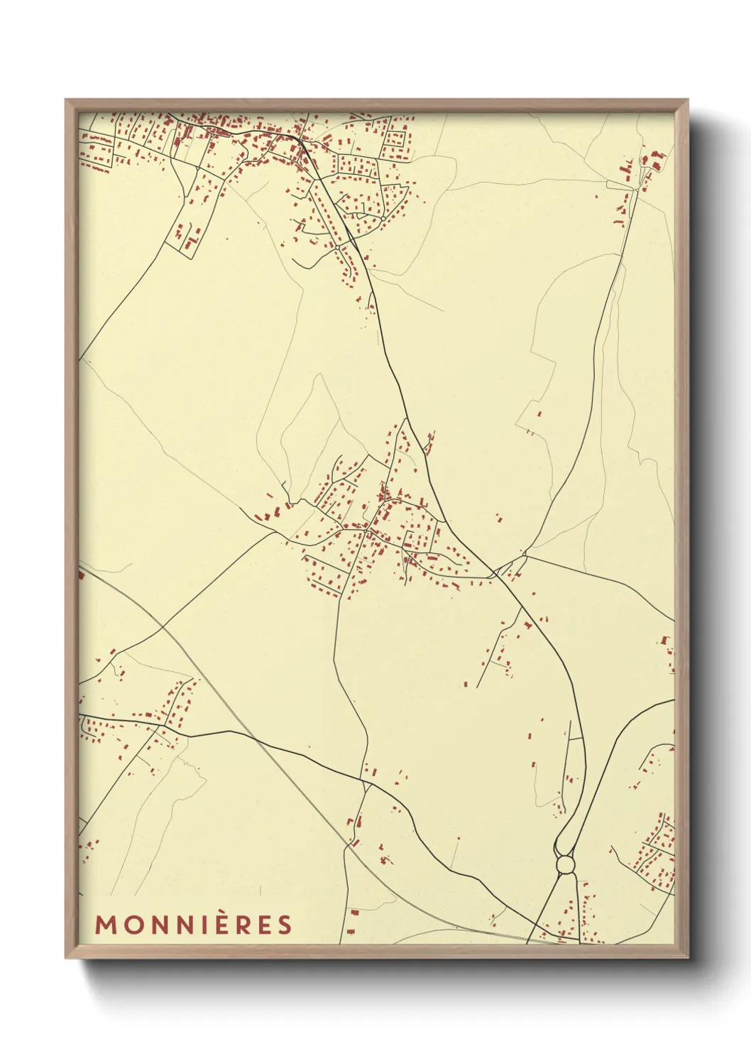 Un poster carteMonnières