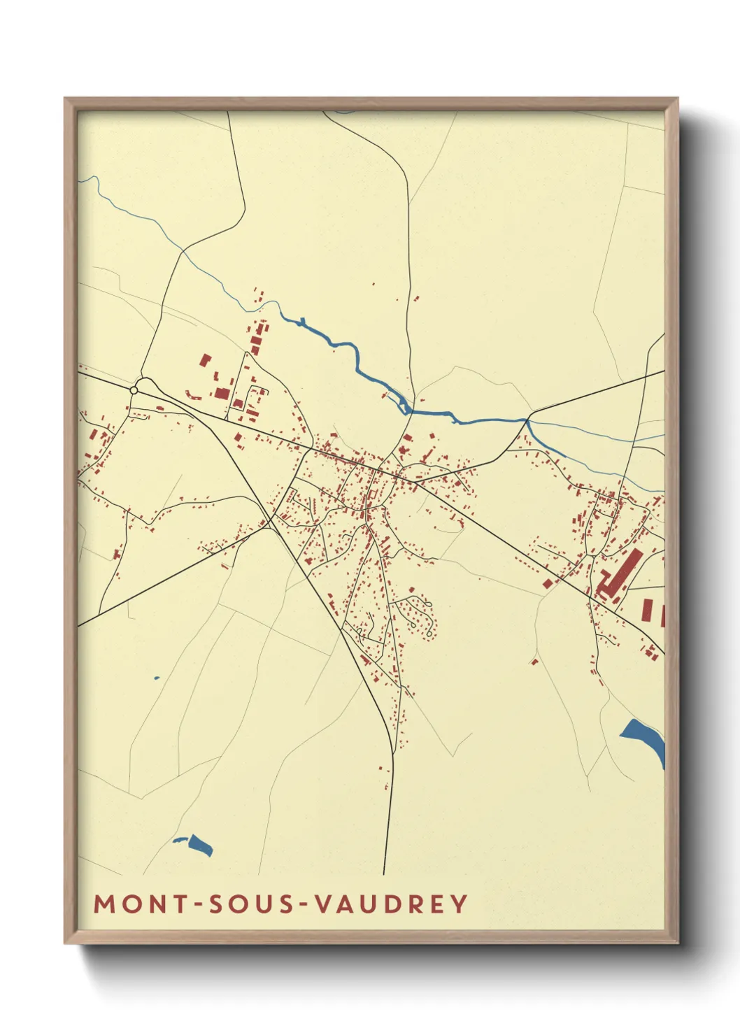 Un poster carteMont-sous-Vaudrey