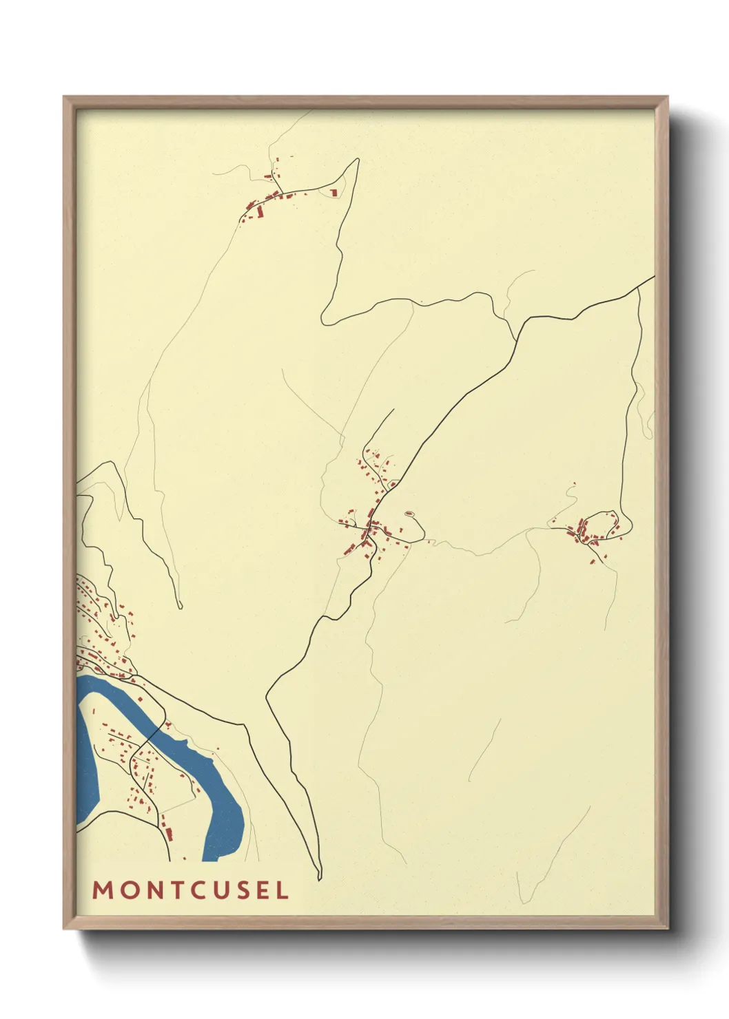 Un poster carteMontcusel