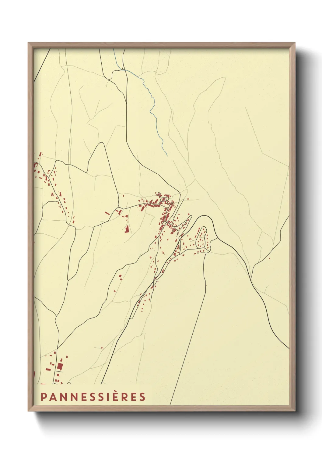 Un poster cartePannessières