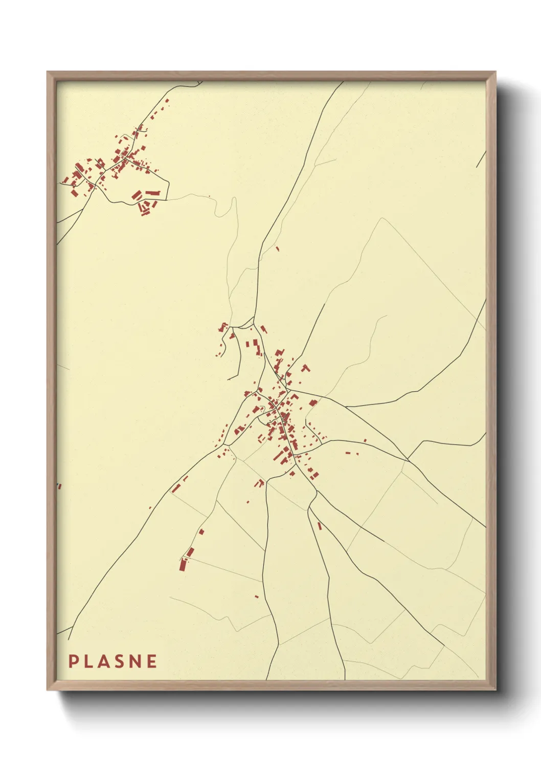 Un poster cartePlasne