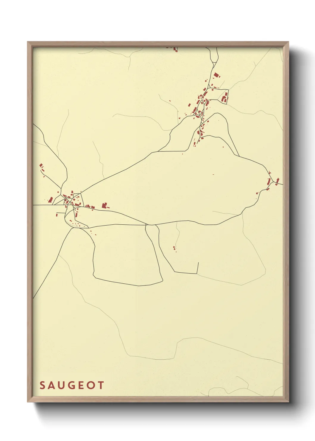 Un poster carteSaugeot