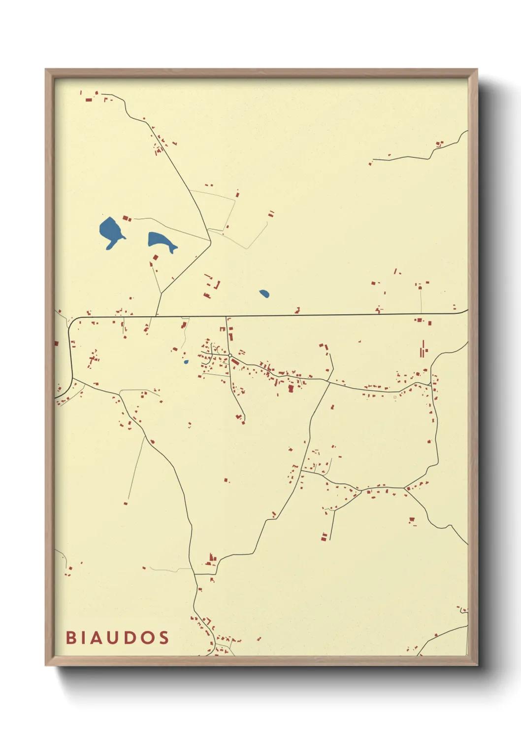 Un poster carteBiaudos