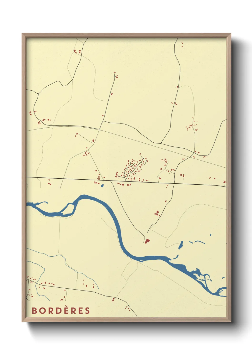 Un poster carteBordères