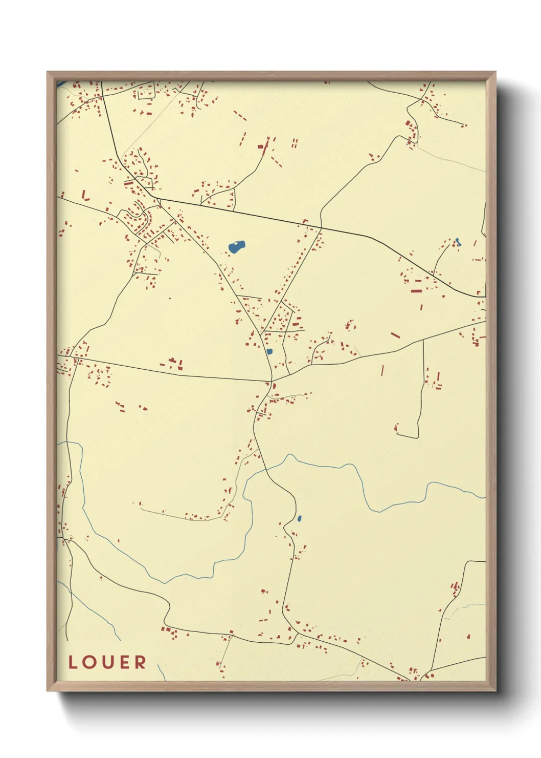 Un poster carteLouer