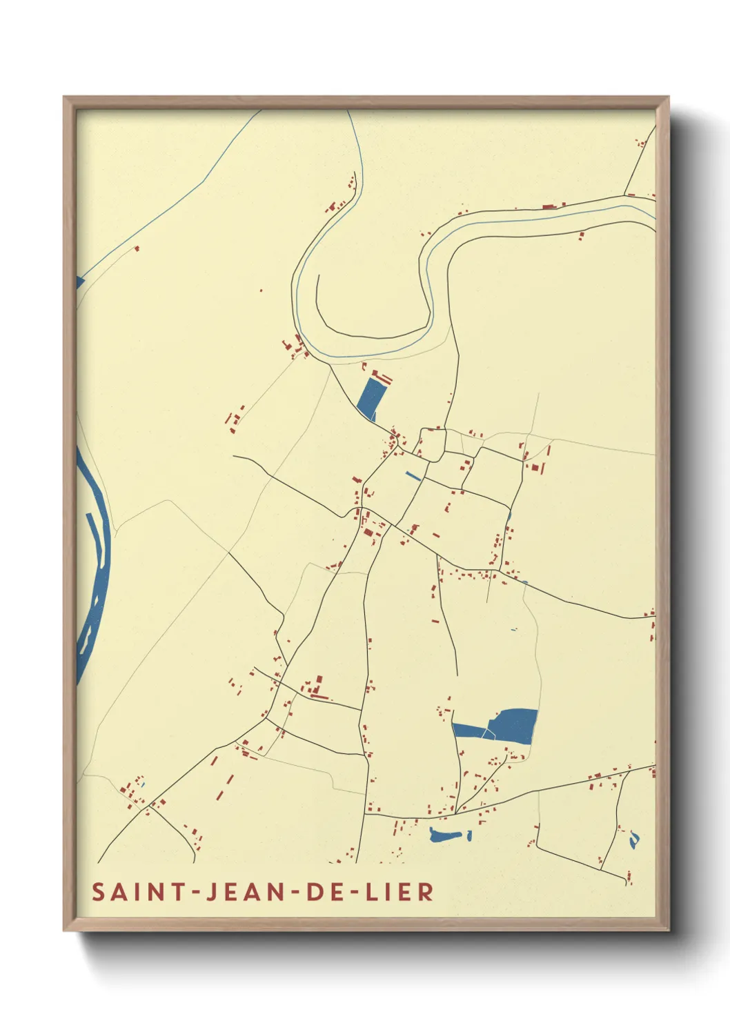 Un poster carteSaint-Jean-de-Lier