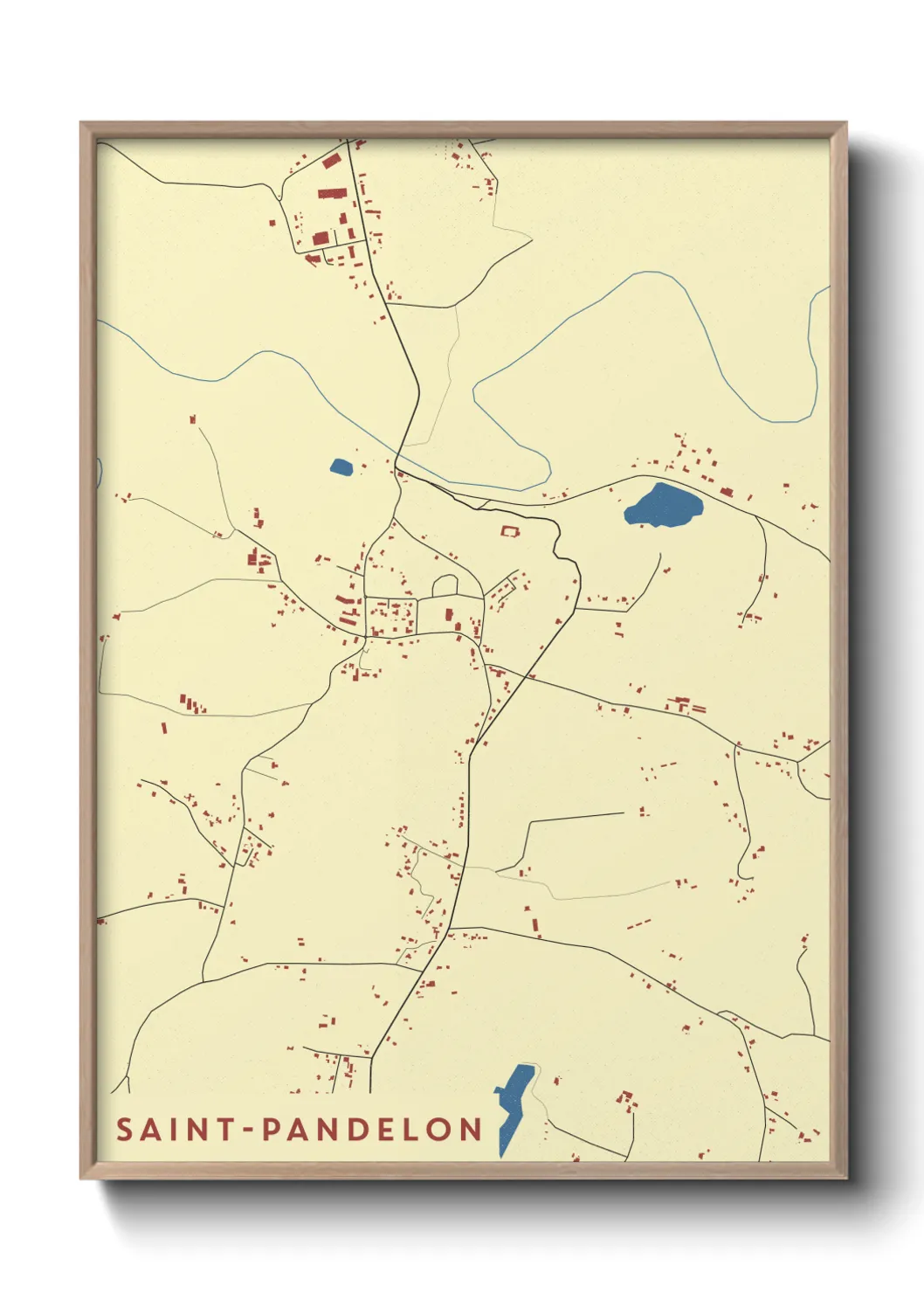 Un poster carteSaint-Pandelon