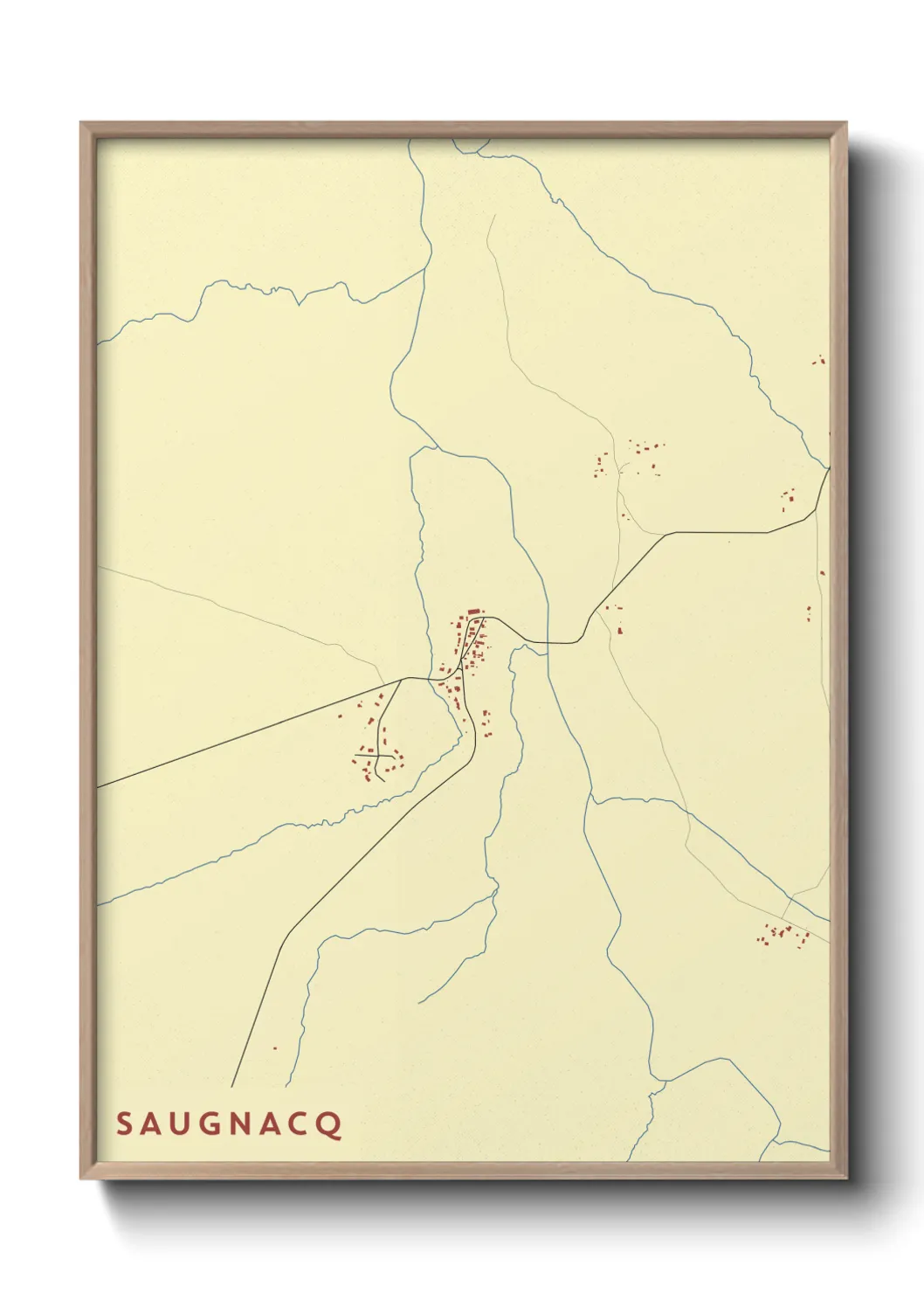 Un poster carteSaugnacq