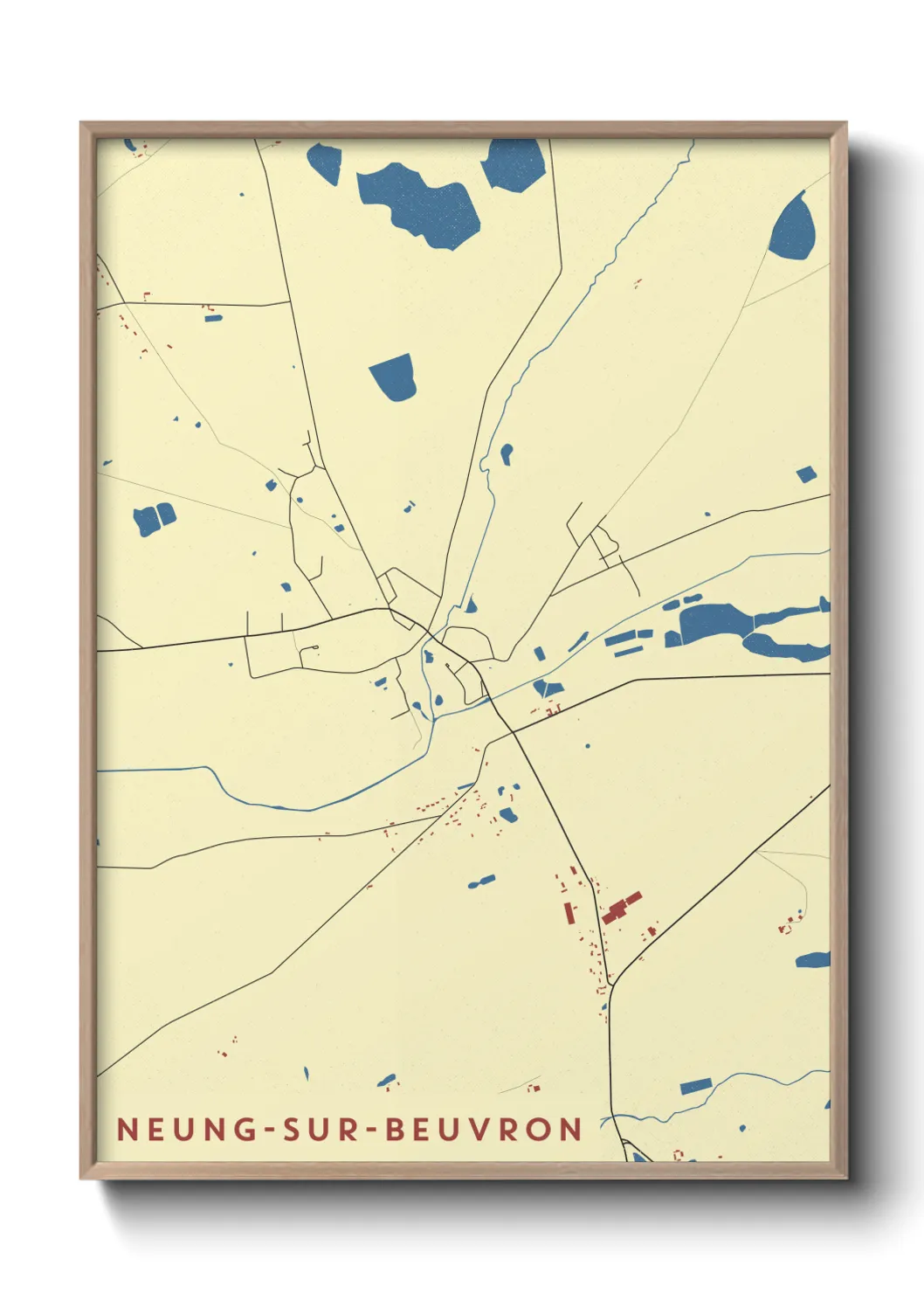 Un poster carteNeung-sur-Beuvron