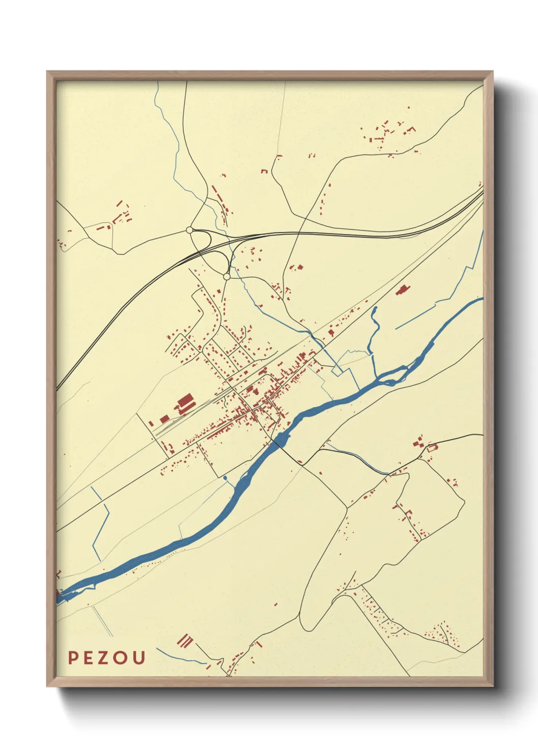 Un poster cartePezou