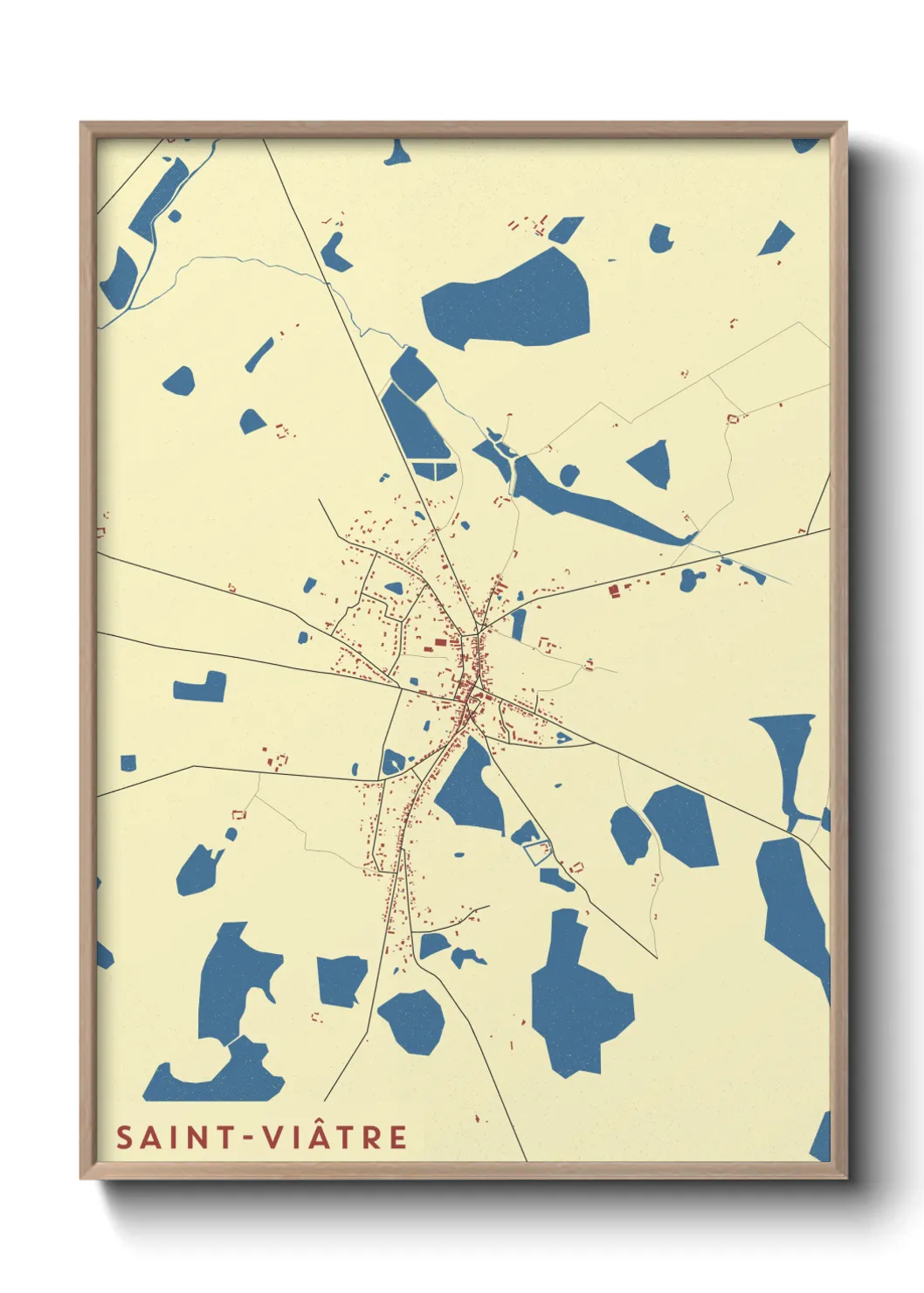 Un poster carteSaint-Viâtre