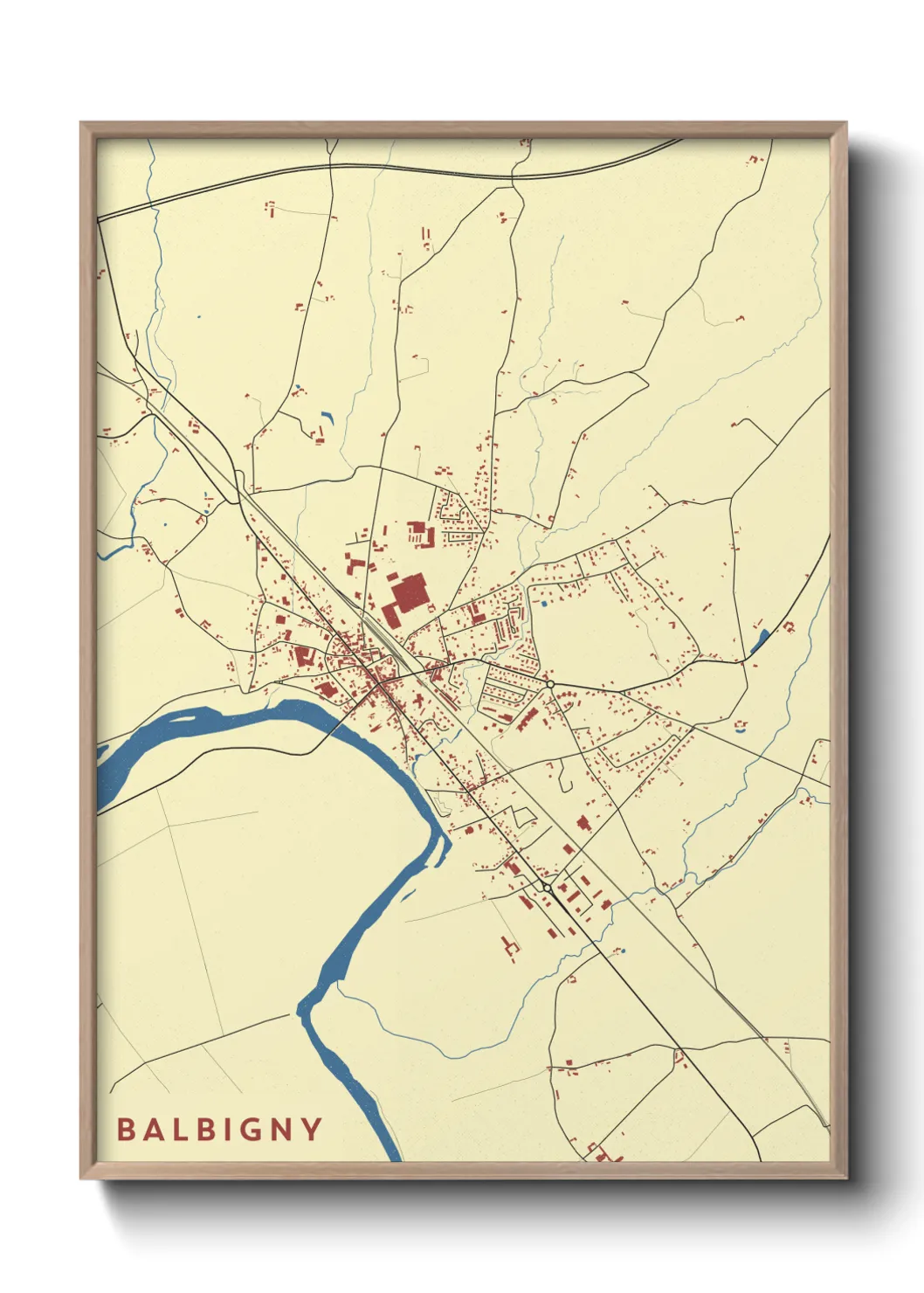 Un poster carteBalbigny