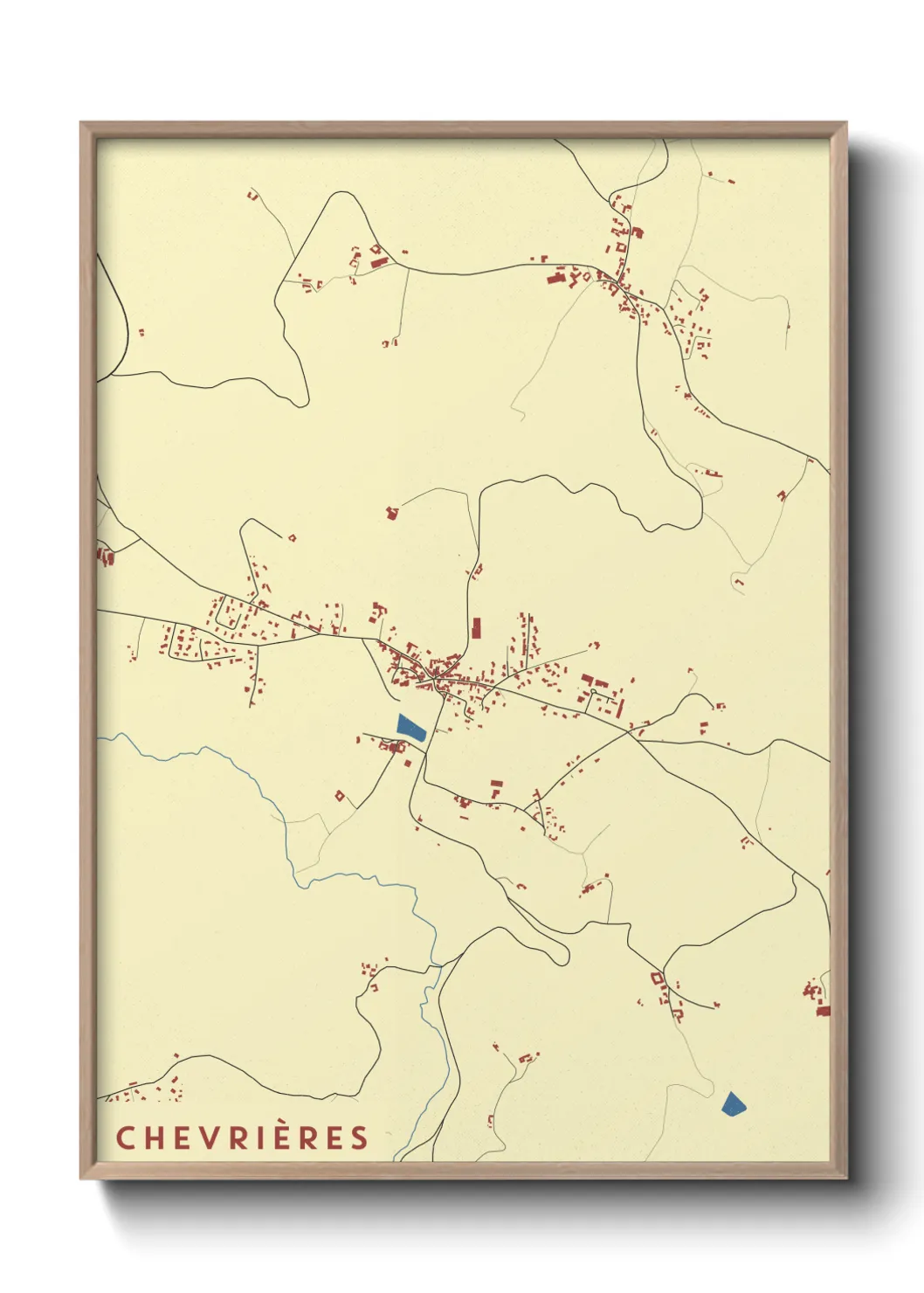 Un poster carteChevrières