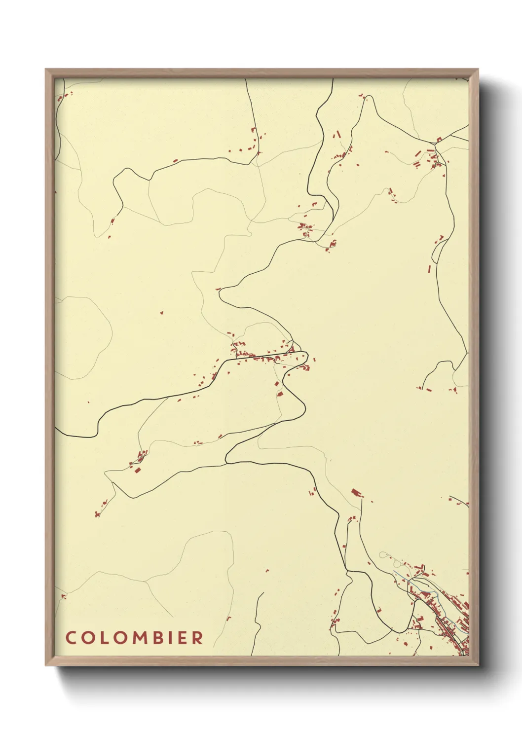 Un poster carteColombier