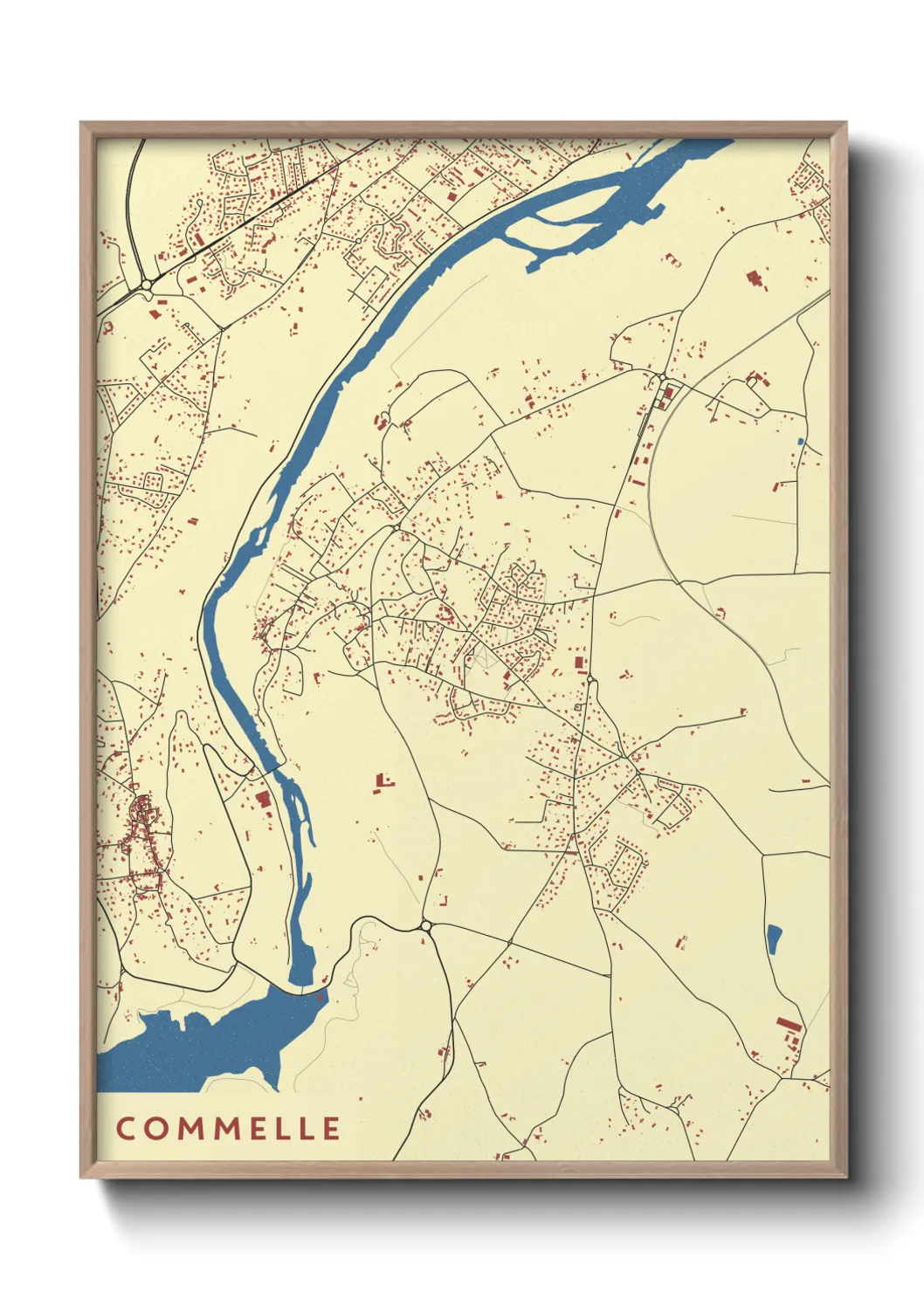 Un poster carteCommelle