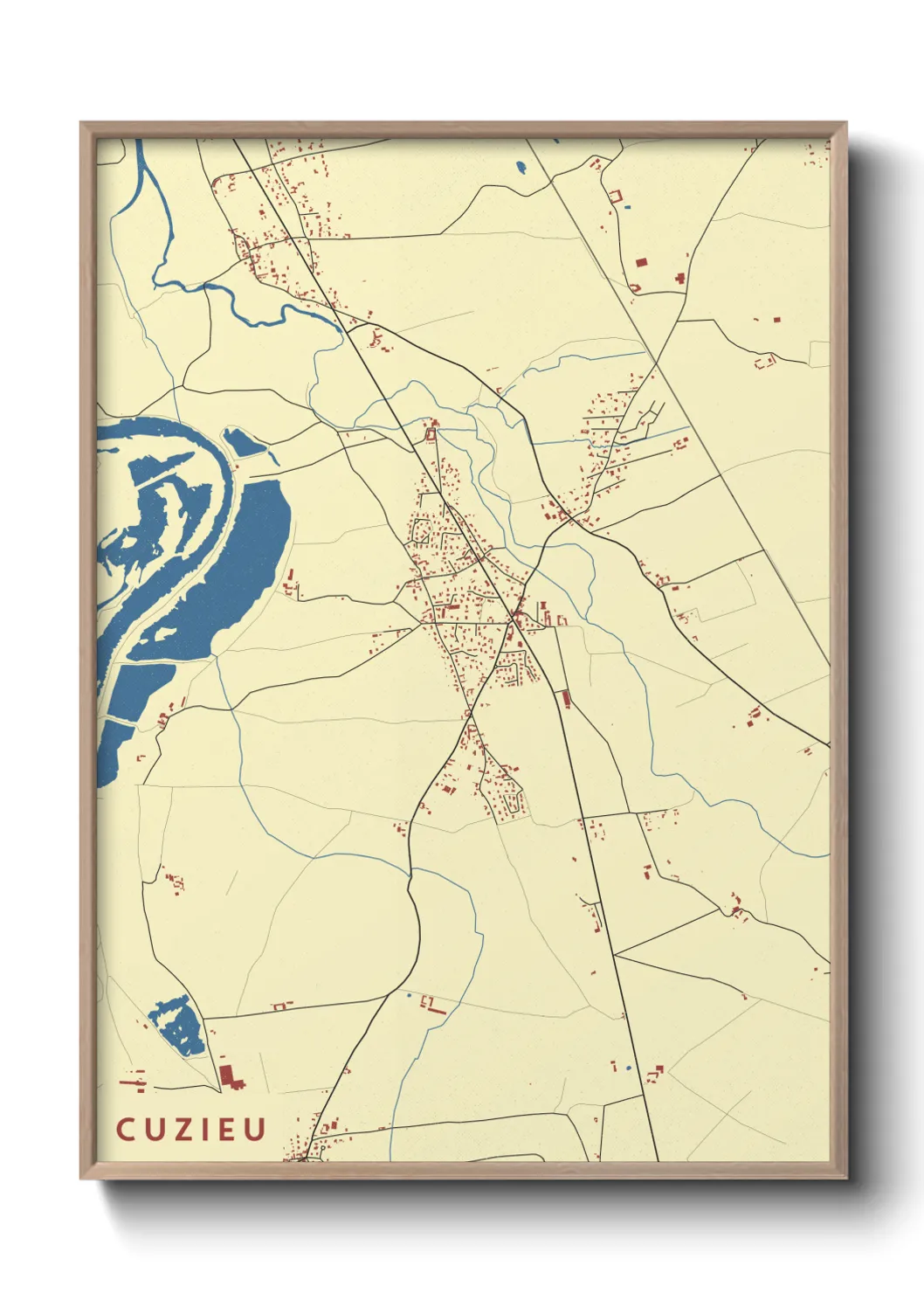 Un poster carteCuzieu