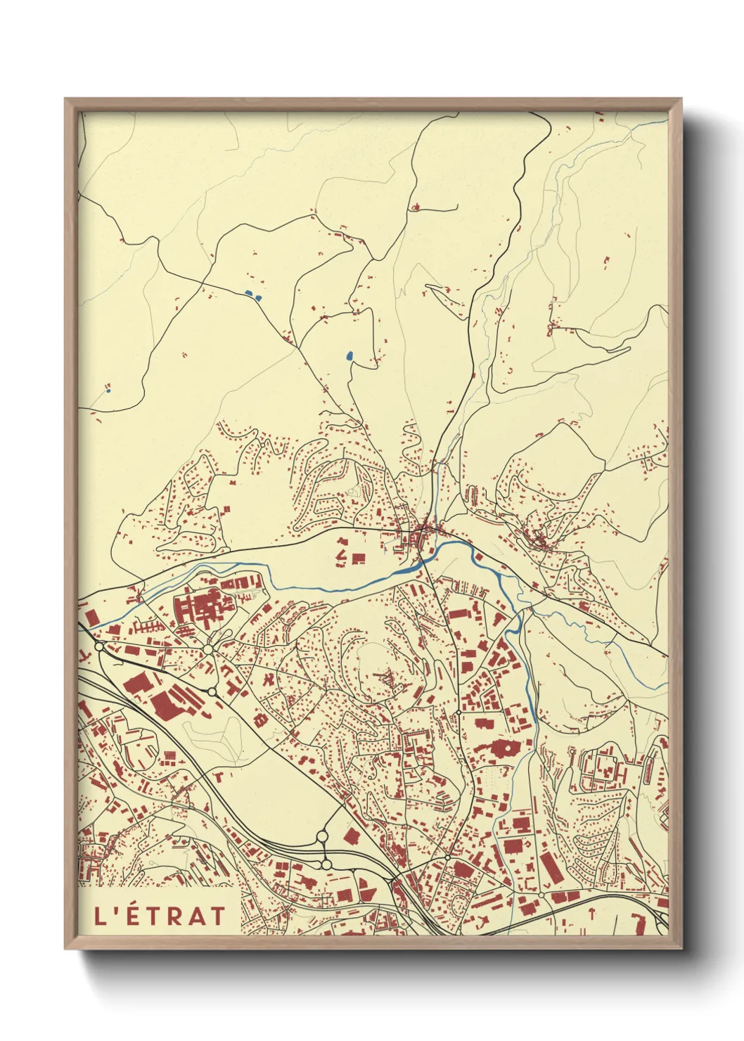 Un poster carteL'Étrat
