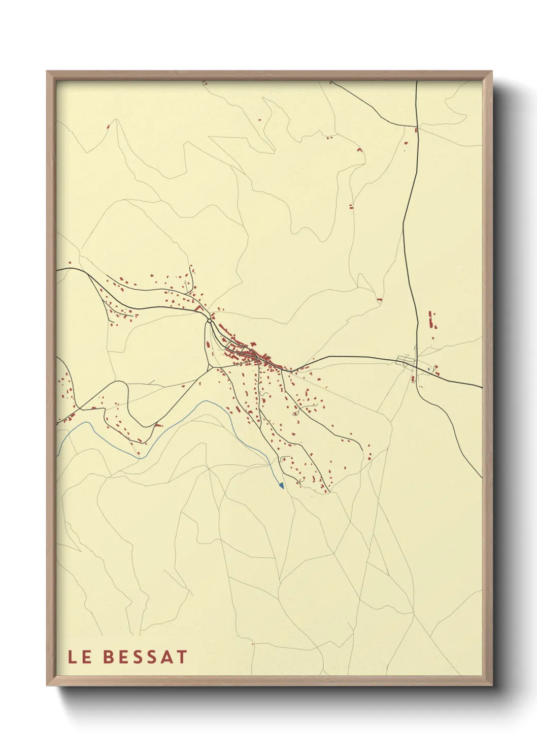 Un poster carteLe Bessat