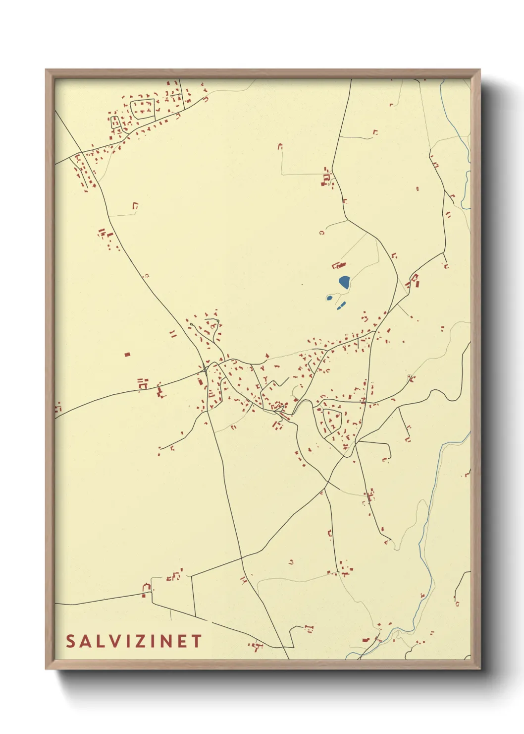 Un poster carteSalvizinet