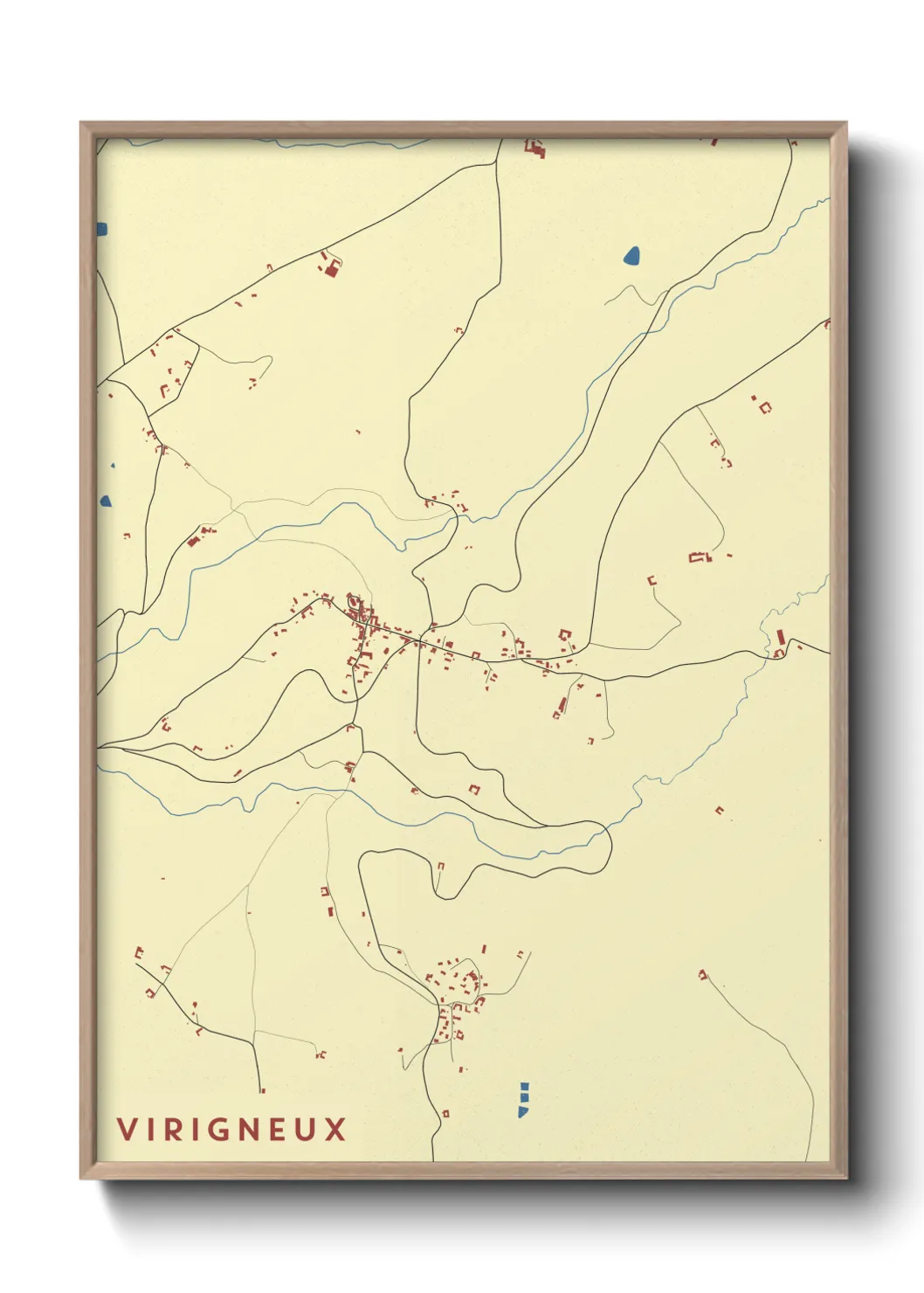 Un poster carteVirigneux