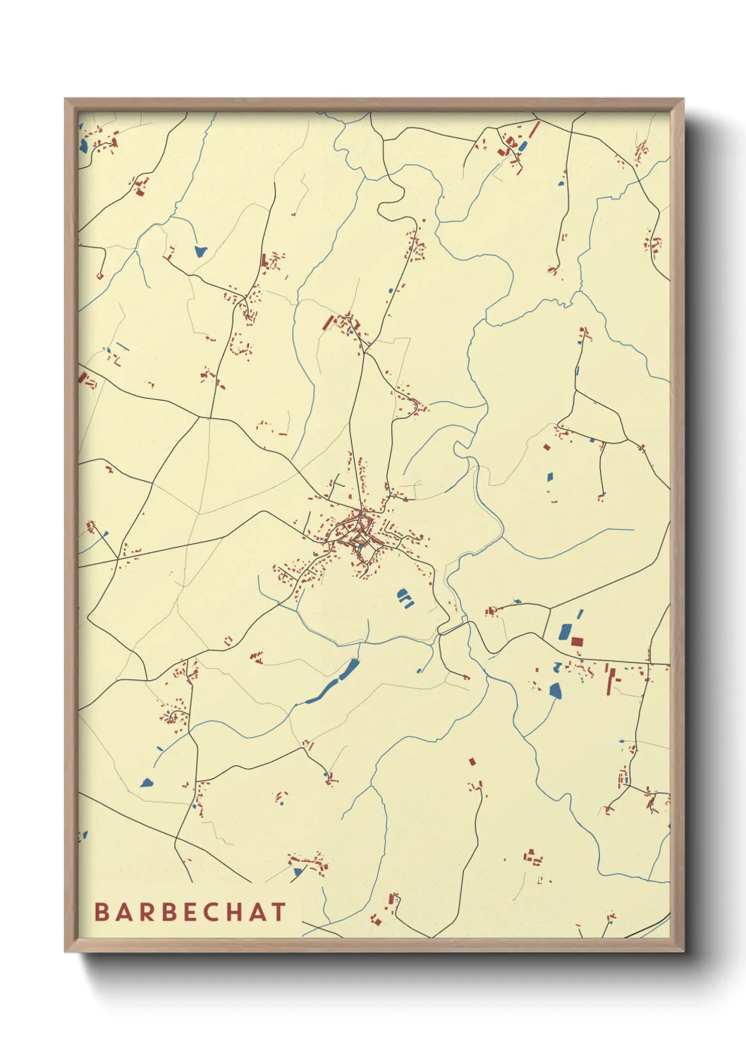 Un poster carteBarbechat