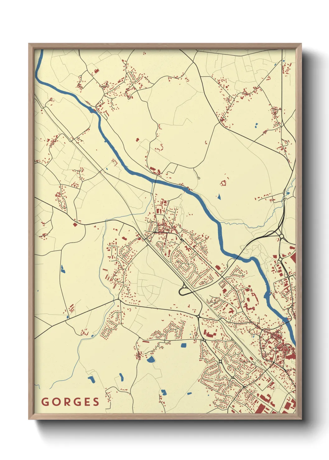 Un poster carteGorges