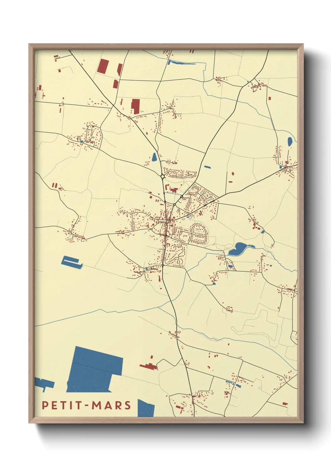 Un poster cartePetit-Mars