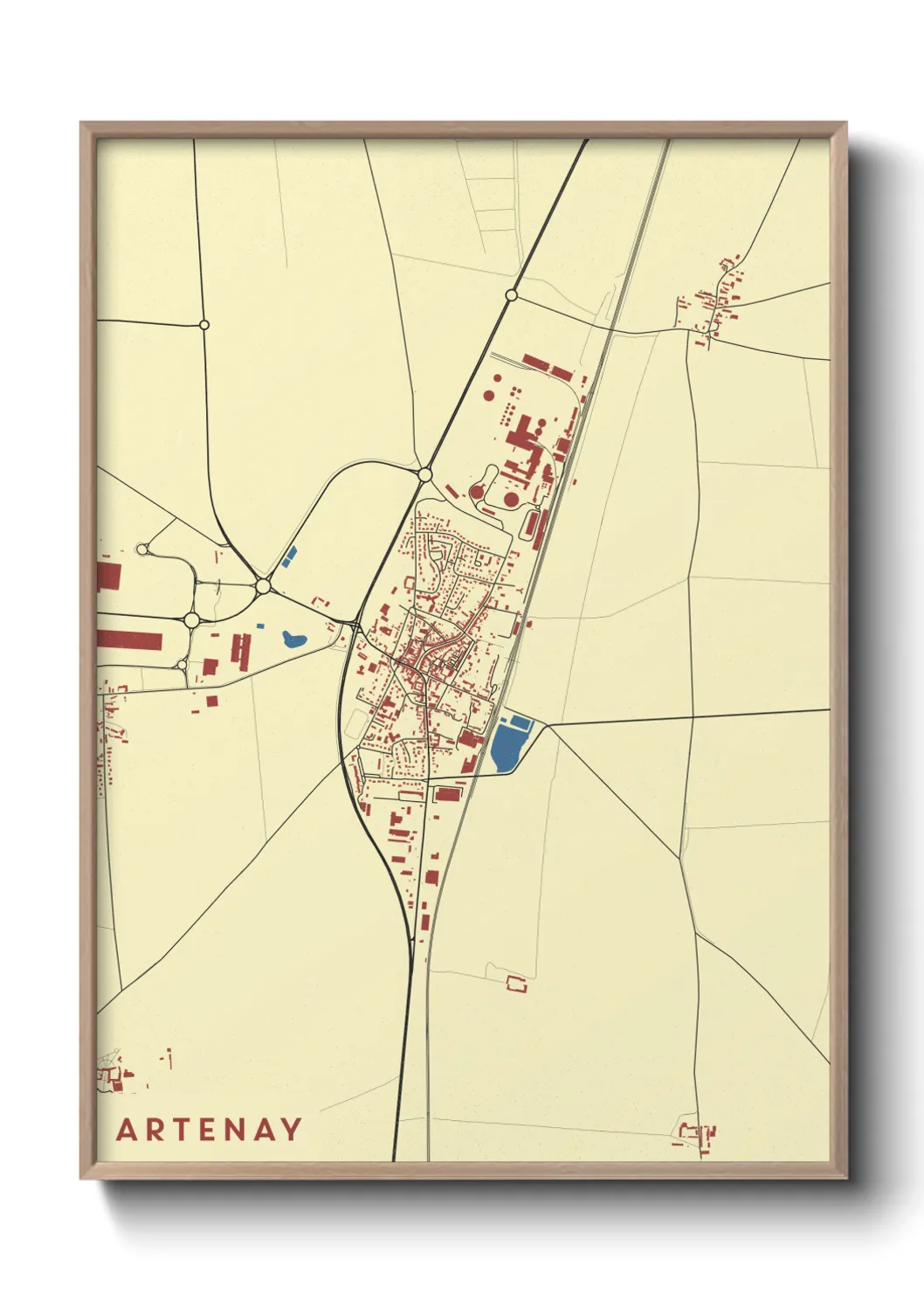 Un poster carteArtenay