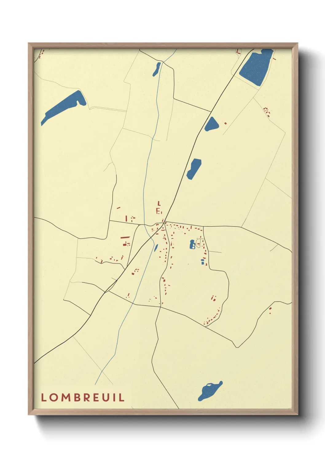 Un poster carteLombreuil