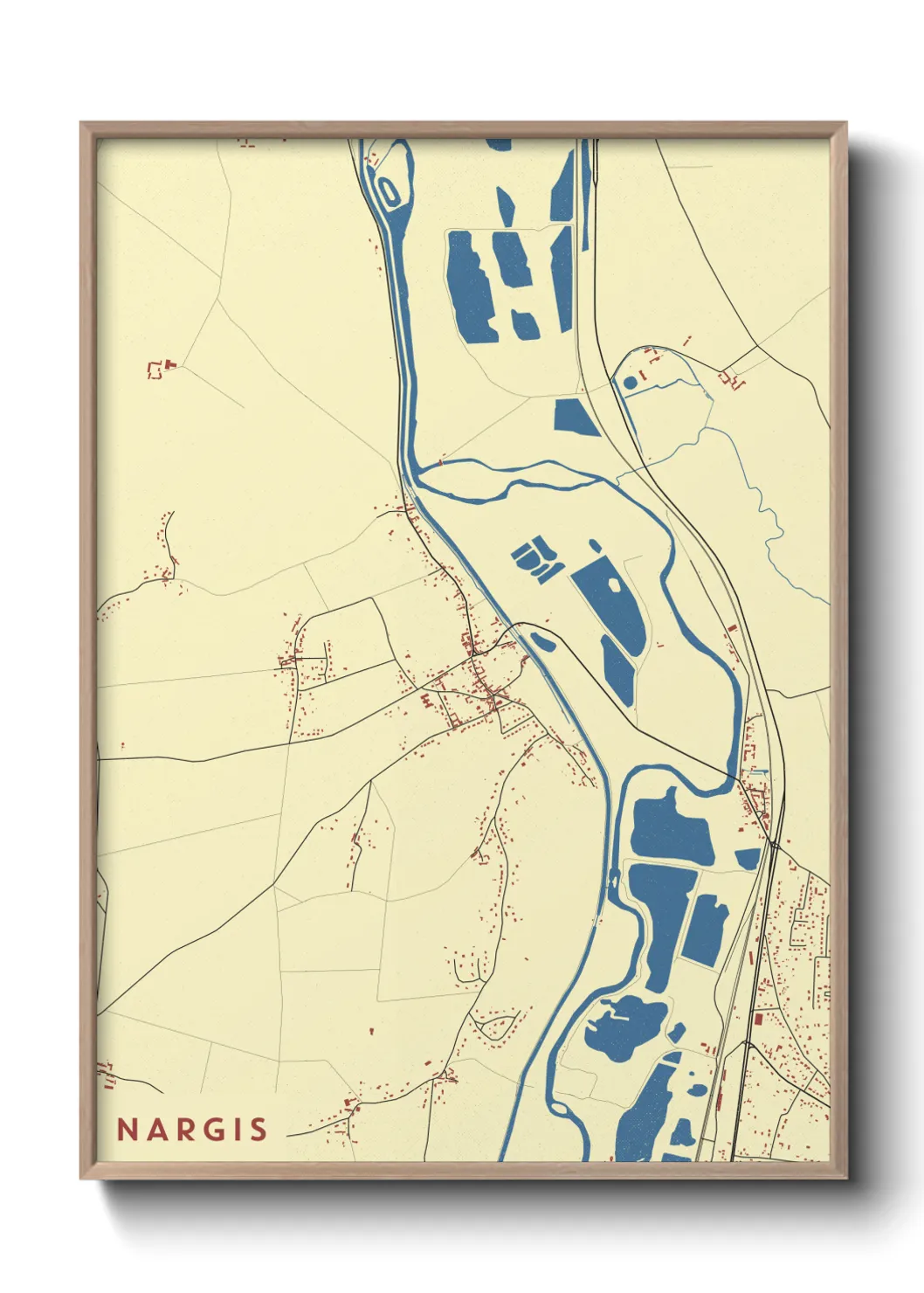 Un poster carteNargis