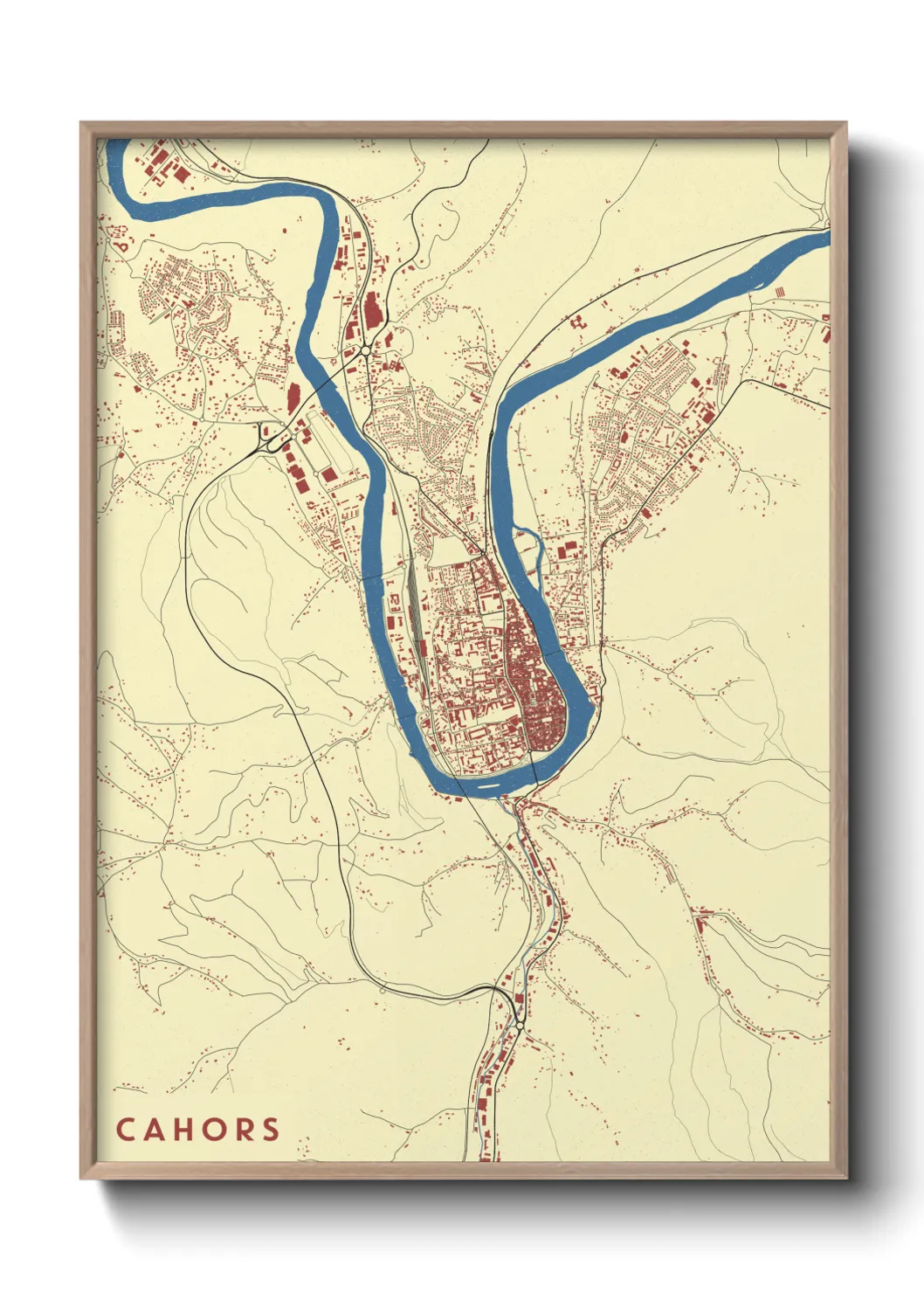 Un poster carteCahors