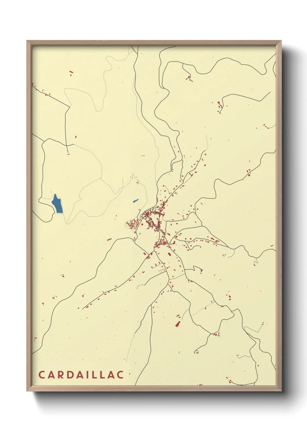 Un poster carteCardaillac