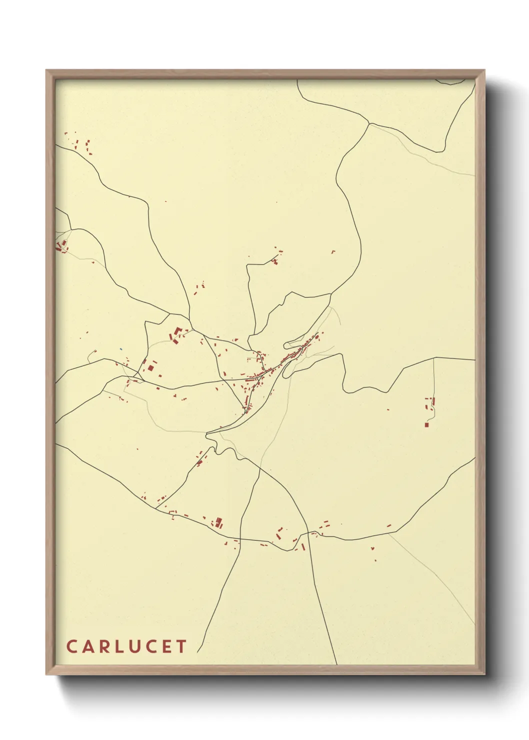 Un poster carteCarlucet