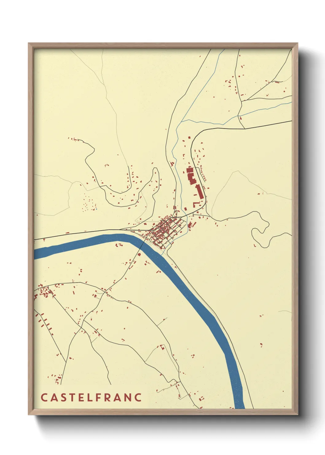 Un poster carteCastelfranc