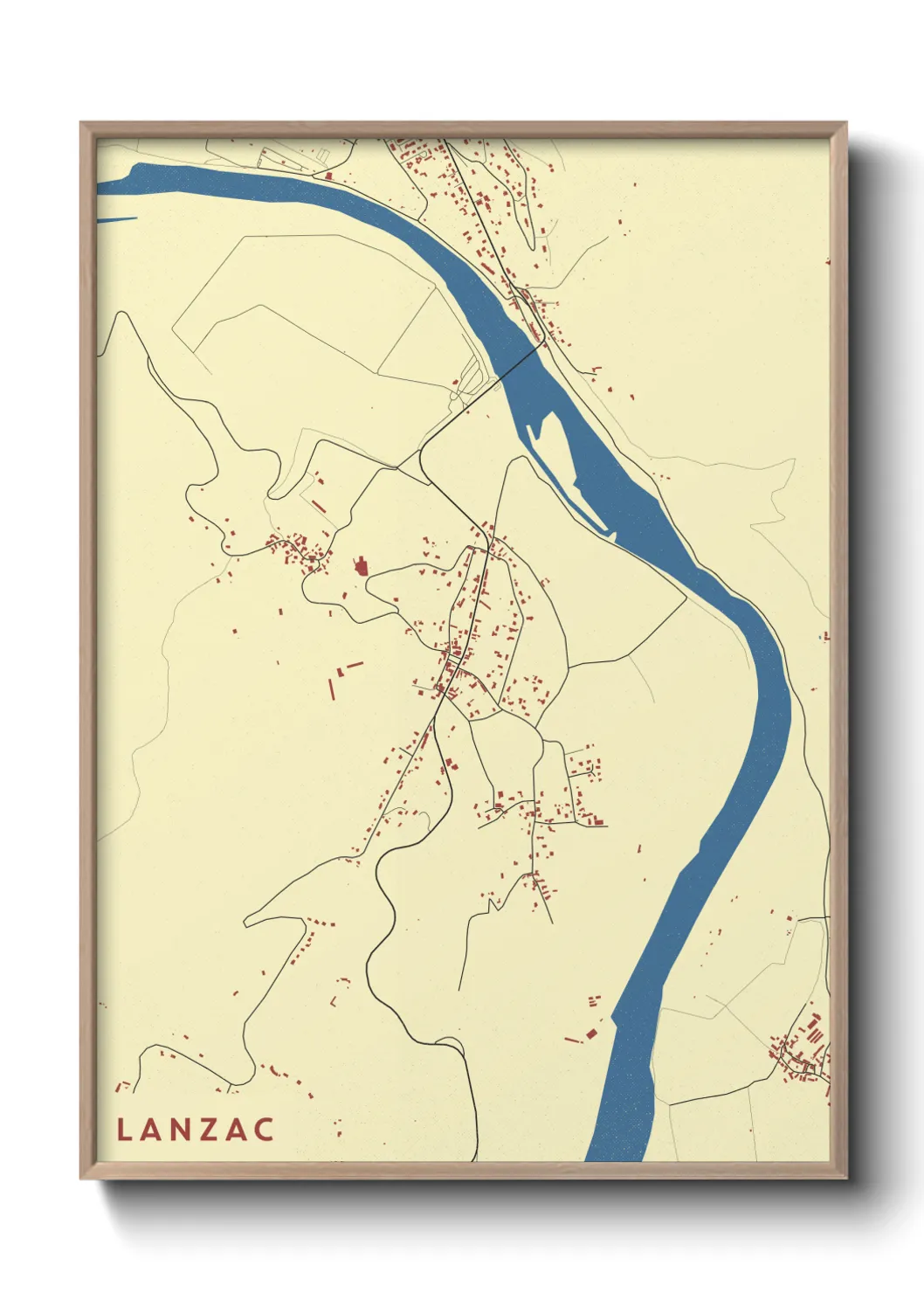 Un poster carteLanzac