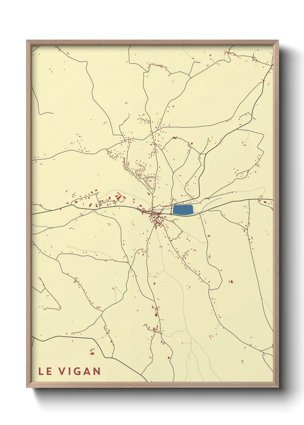 Un poster carteLe Vigan