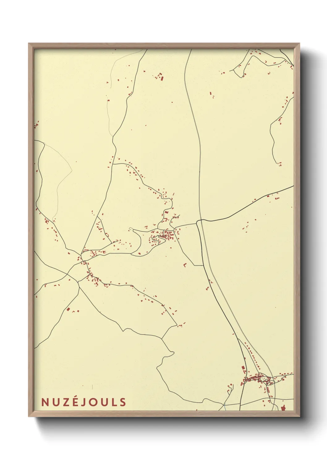 Un poster carteNuzéjouls