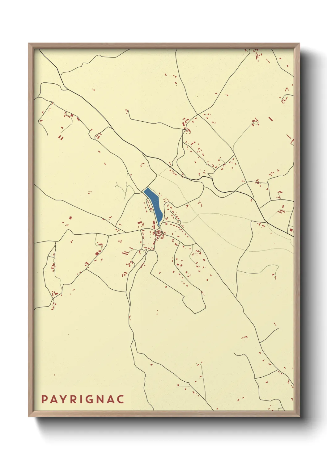 Un poster cartePayrignac