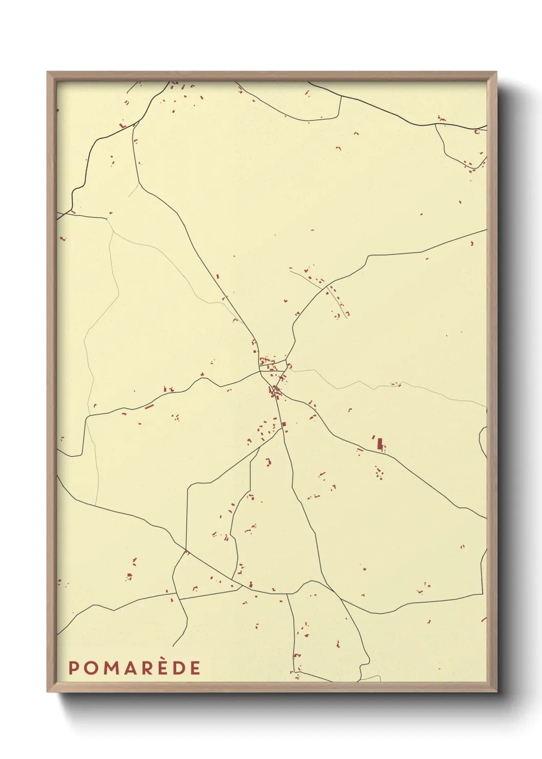 Un poster cartePomarède