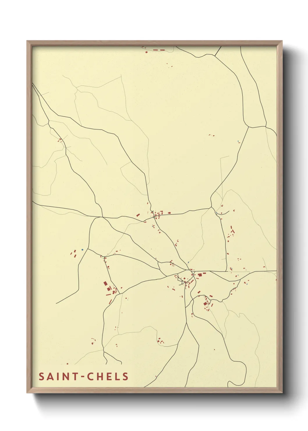 Un poster carteSaint-Chels