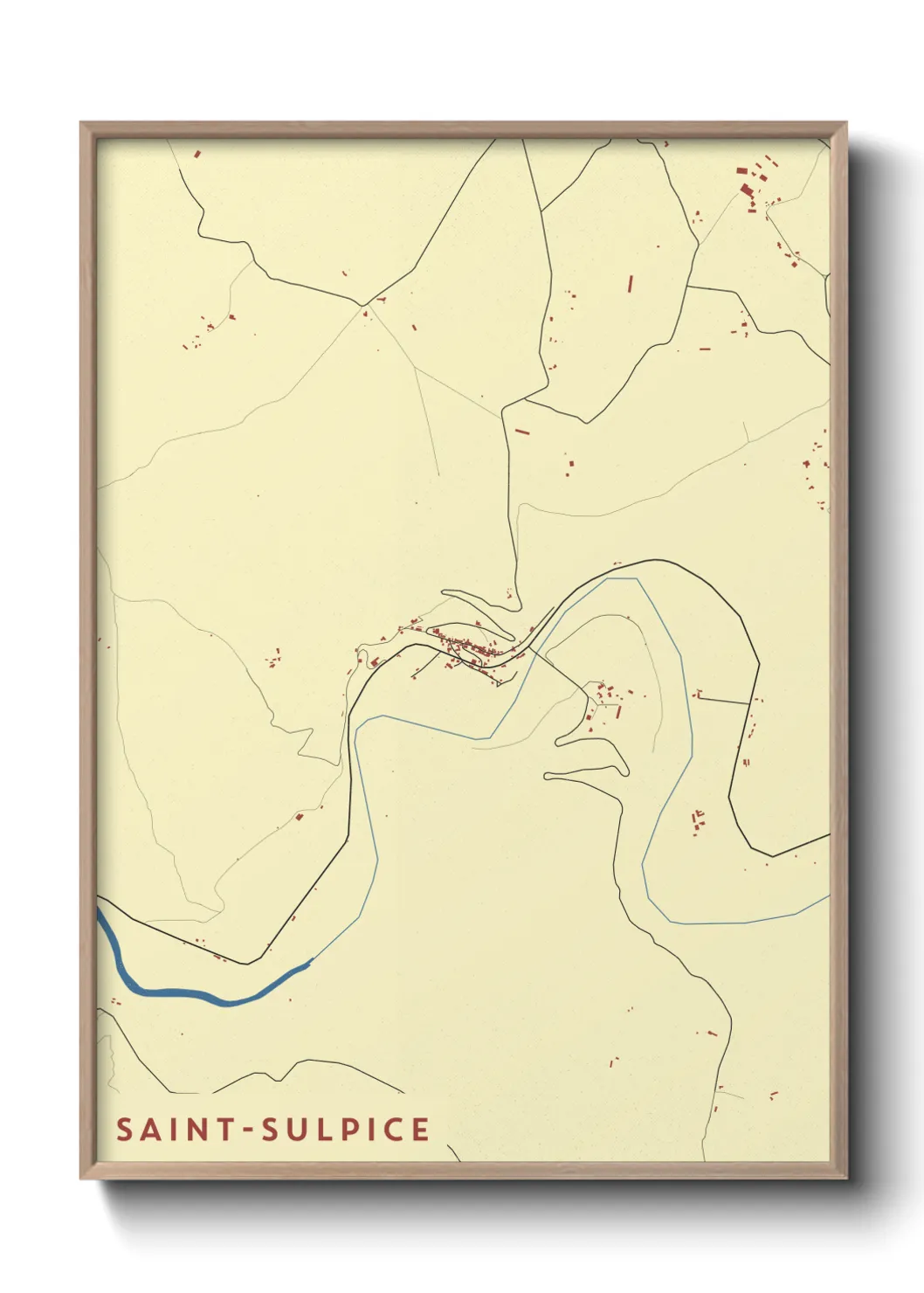 Un poster carteSaint-Sulpice